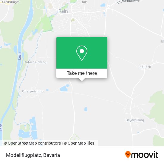 Карта Modellflugplatz
