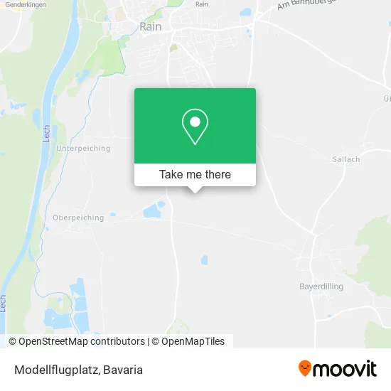 Карта Modellflugplatz