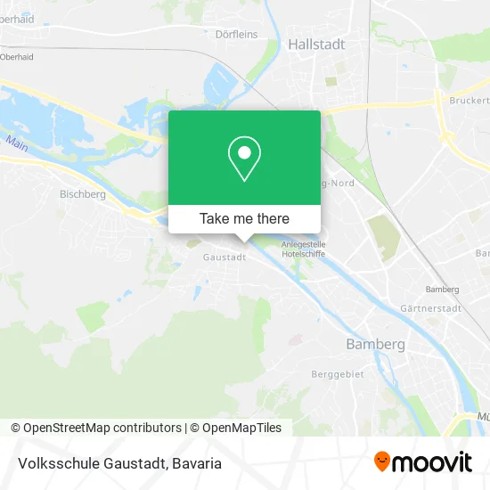Карта Volksschule Gaustadt