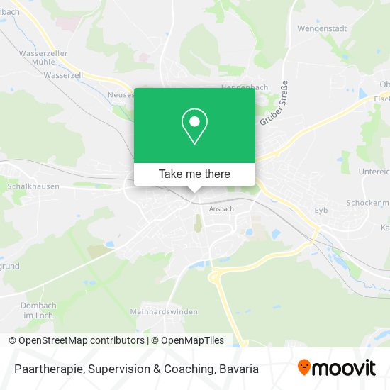 Paartherapie, Supervision & Coaching map