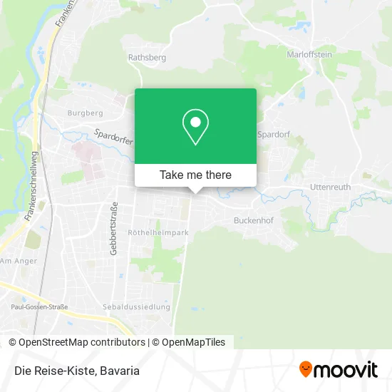 Die Reise-Kiste map