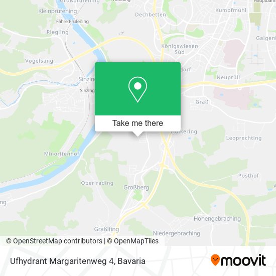 Ufhydrant Margaritenweg 4 map