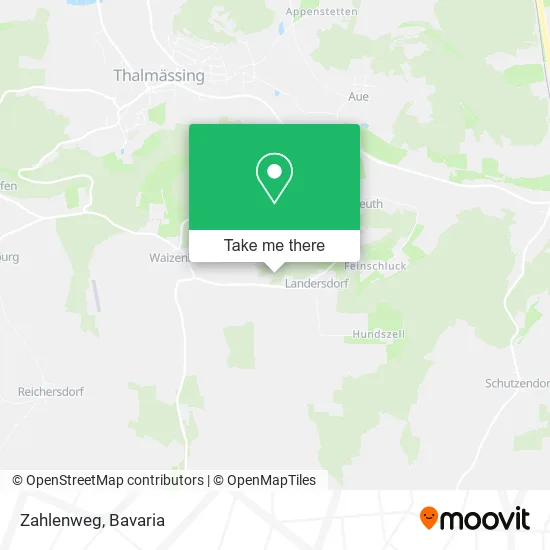 Карта Zahlenweg