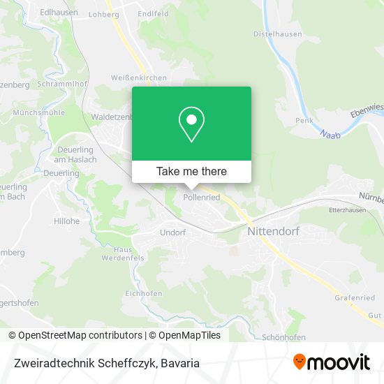 Карта Zweiradtechnik Scheffczyk