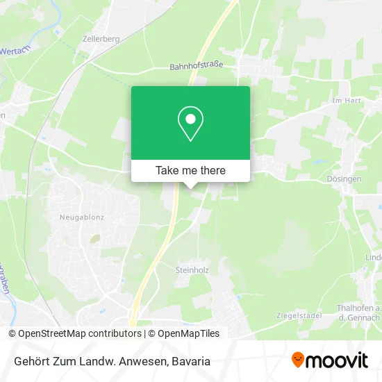 Карта Gehört Zum Landw. Anwesen