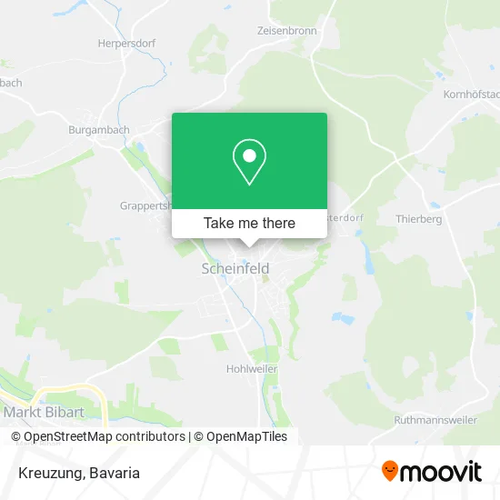 Карта Kreuzung