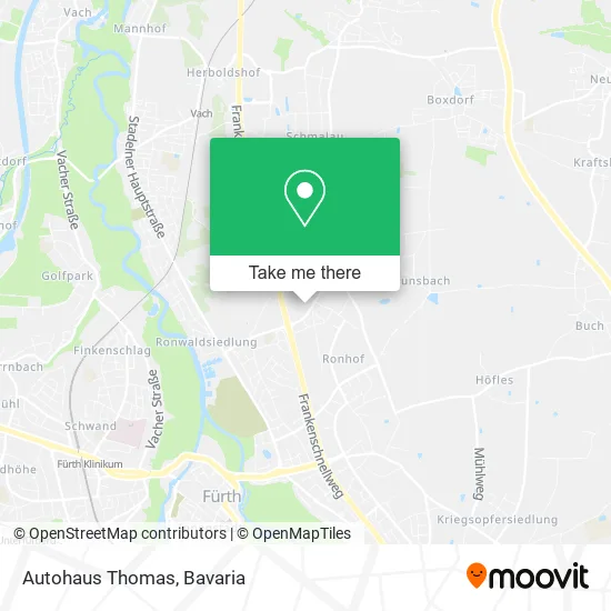 Карта Autohaus Thomas