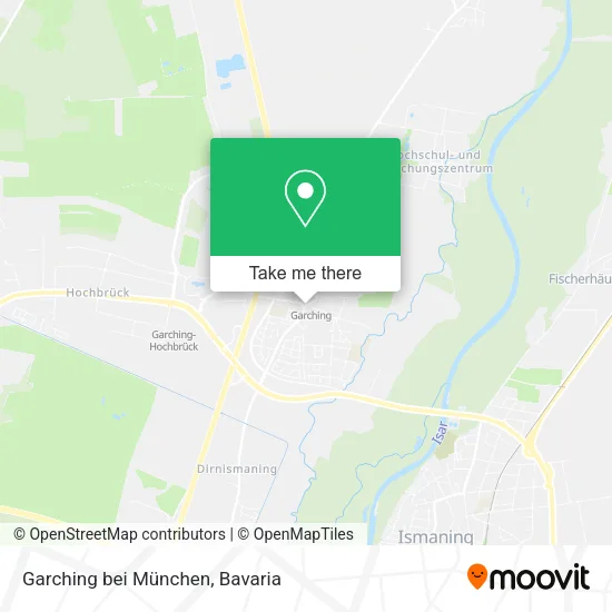 Карта Garching bei München