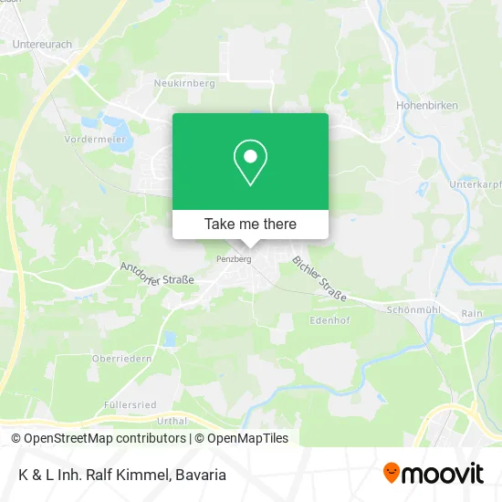 K & L Inh. Ralf Kimmel map
