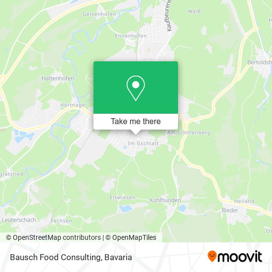 Bausch Food Consulting map