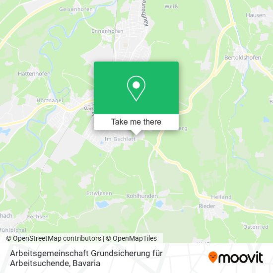 Arbeitsgemeinschaft Grundsicherung für Arbeitsuchende map