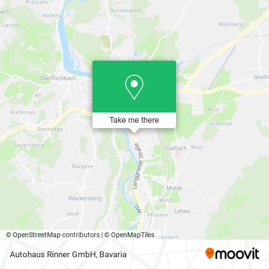 Autohaus Rinner GmbH map