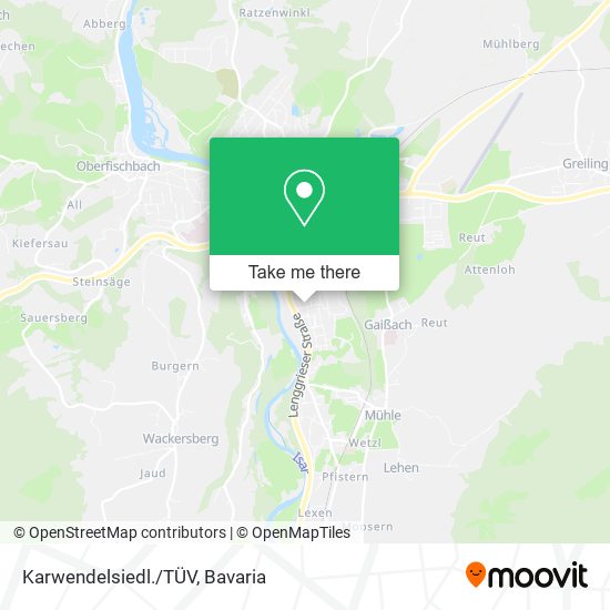 Karwendelsiedl./TÜV map