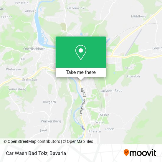 Карта Car Wash Bad Tölz