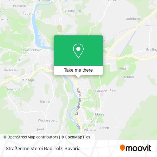 Straßenmeisterei Bad Tölz map