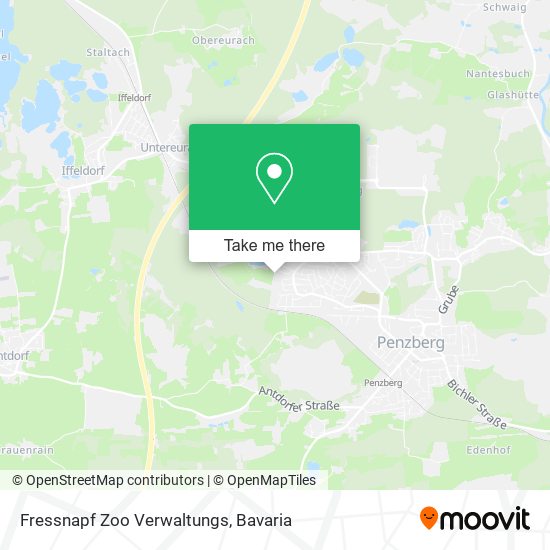 Карта Fressnapf Zoo Verwaltungs