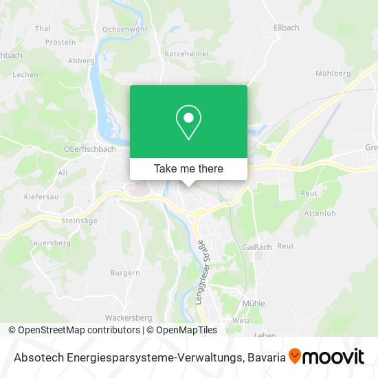 Карта Absotech Energiesparsysteme-Verwaltungs