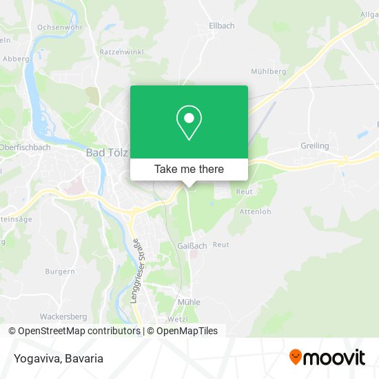 Yogaviva map