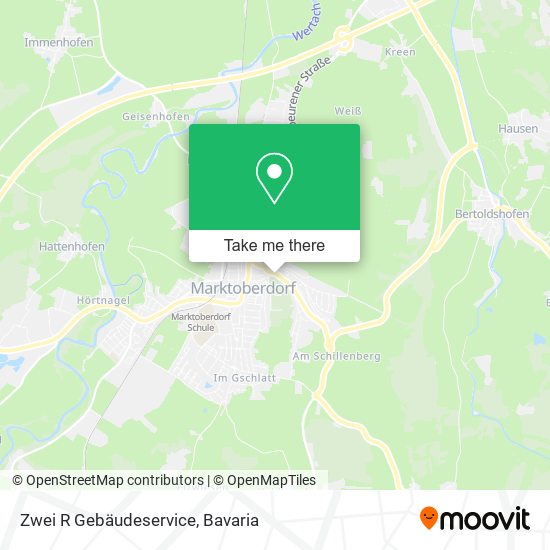 Zwei R Gebäudeservice map