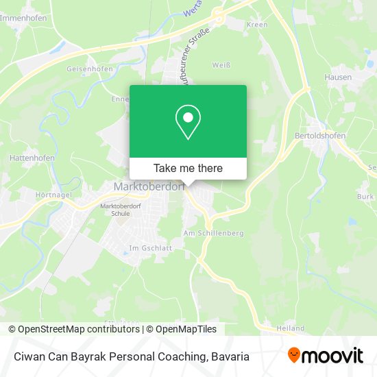 Карта Ciwan Can Bayrak Personal Coaching