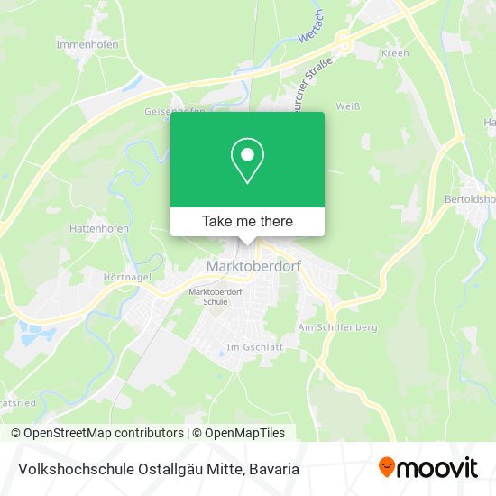 Volkshochschule Ostallgäu Mitte map
