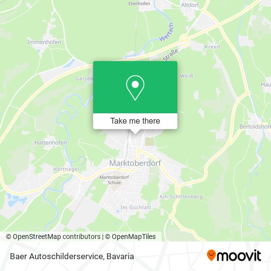 Baer Autoschilderservice map