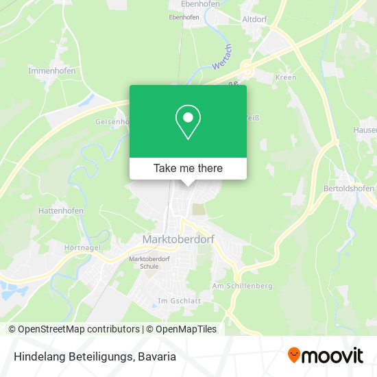 Hindelang Beteiligungs map