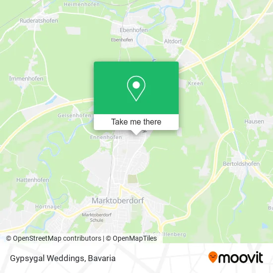 Карта Gypsygal Weddings