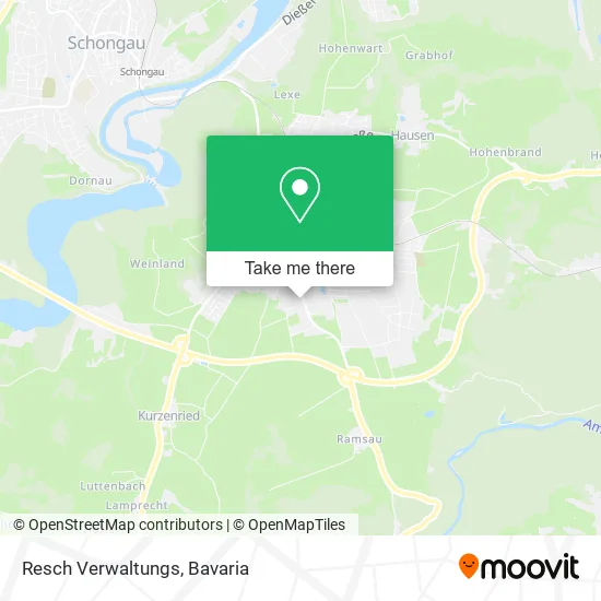 Карта Resch Verwaltungs