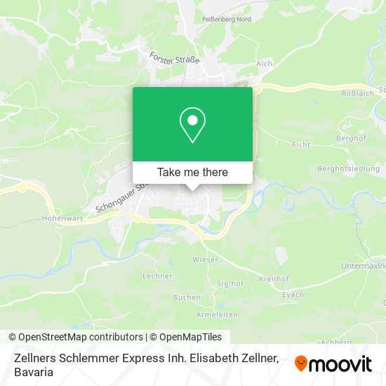 Zellners Schlemmer Express Inh. Elisabeth Zellner map