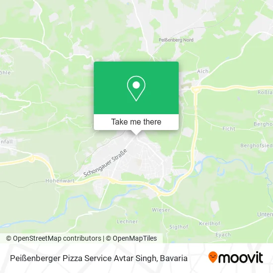 Карта Peißenberger Pizza Service Avtar Singh