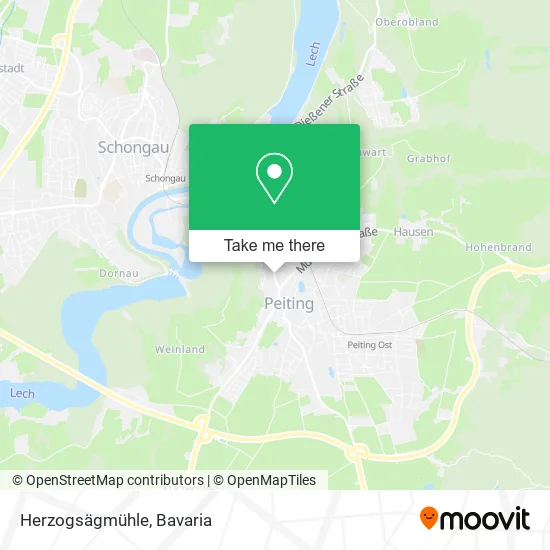 Карта Herzogsägmühle