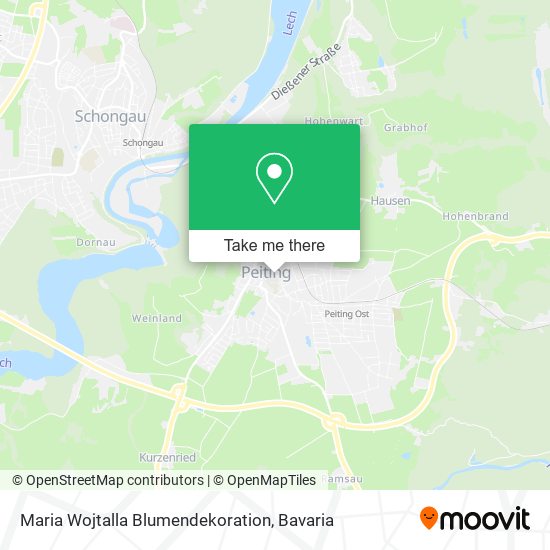Maria Wojtalla Blumendekoration map