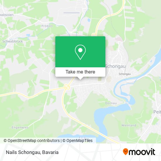 Nails Schongau map