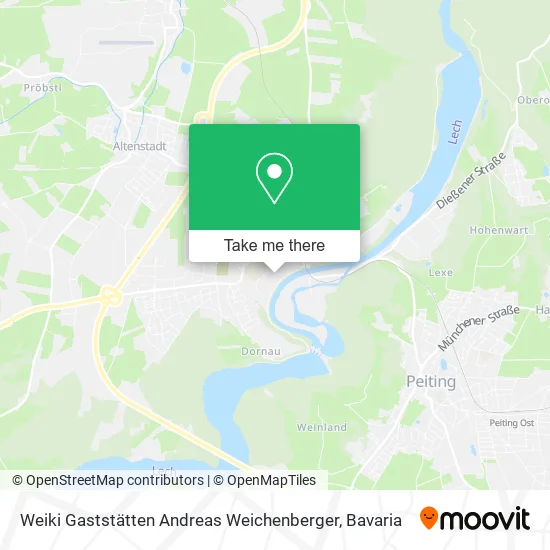 Карта Weiki Gaststätten Andreas Weichenberger