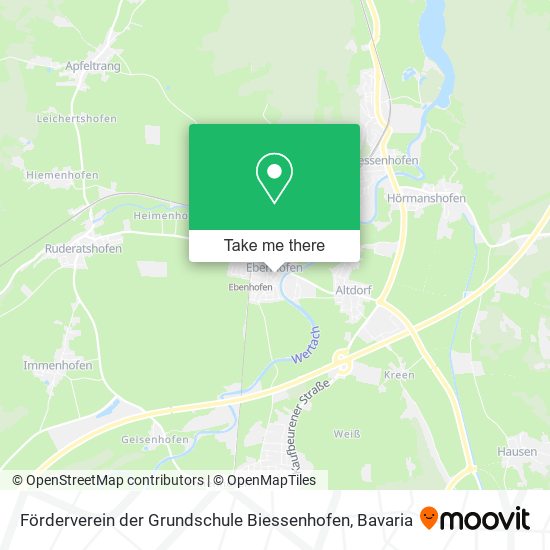 Карта Förderverein der Grundschule Biessenhofen
