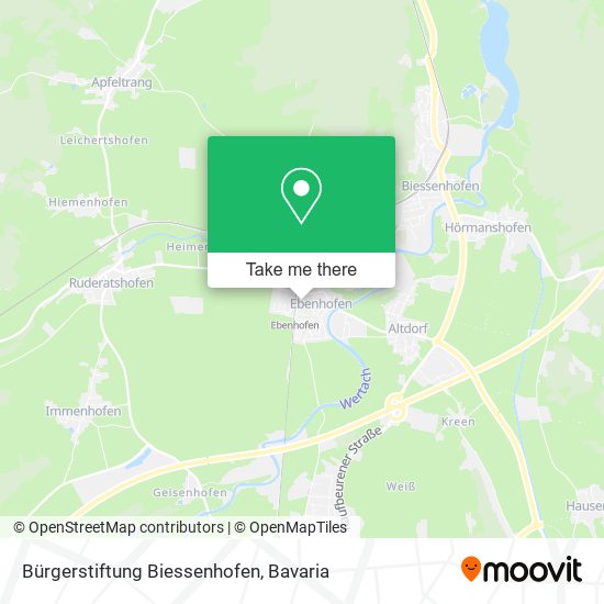 Bürgerstiftung Biessenhofen map