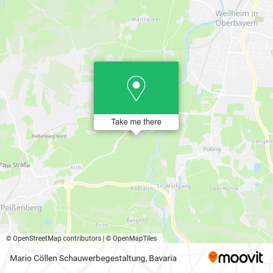 Карта Mario Cöllen Schauwerbegestaltung