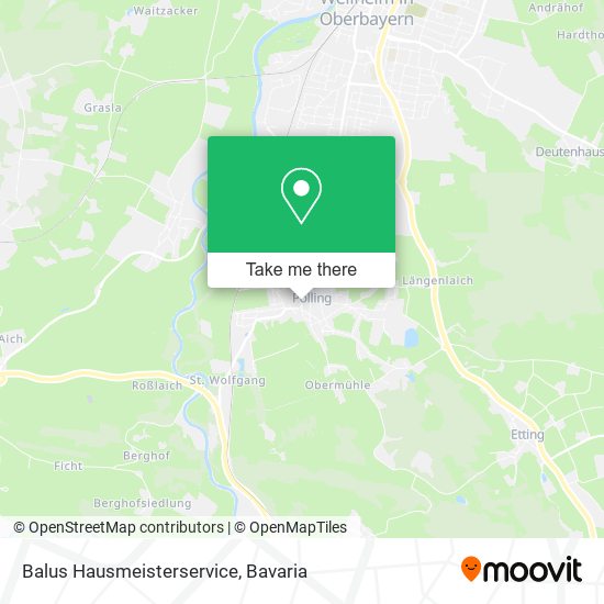 Balus Hausmeisterservice map