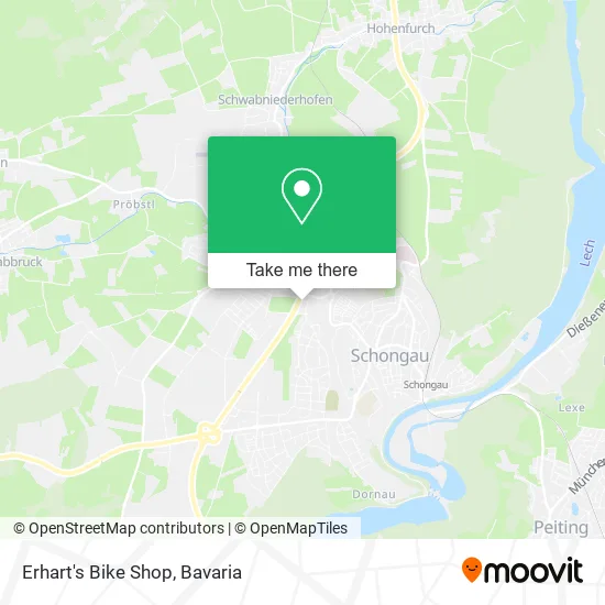 Карта Erhart's Bike Shop