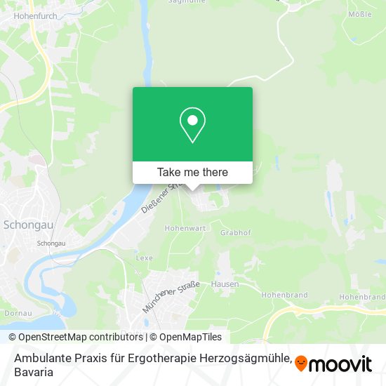 Ambulante Praxis für Ergotherapie Herzogsägmühle map