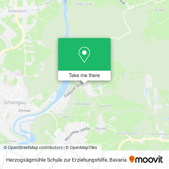 Herzogsägmühle Schule zur Erziehungshilfe map