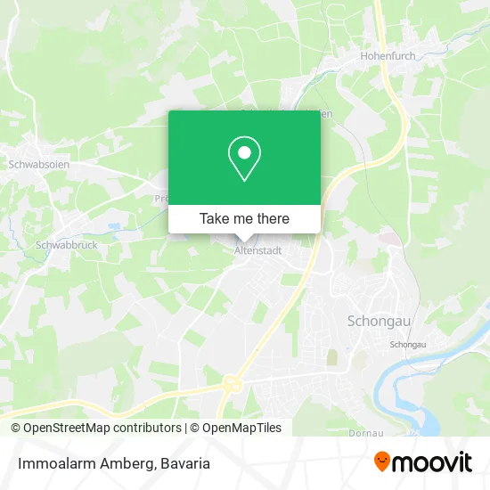 Карта Immoalarm Amberg