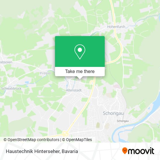 Haustechnik Hinterseher map