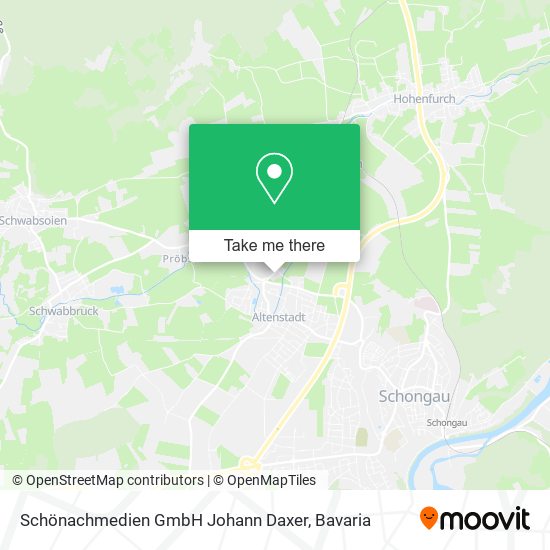 Schönachmedien GmbH Johann Daxer map