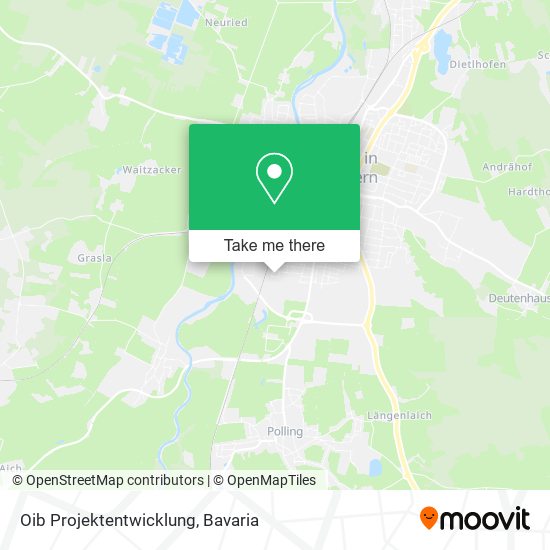 Oib Projektentwicklung map
