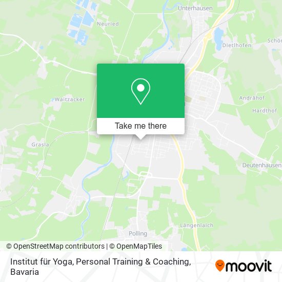 Карта Institut für Yoga, Personal Training & Coaching