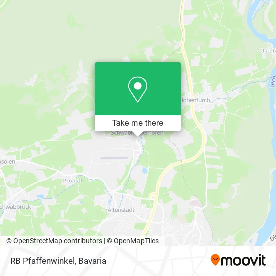 Карта RB Pfaffenwinkel