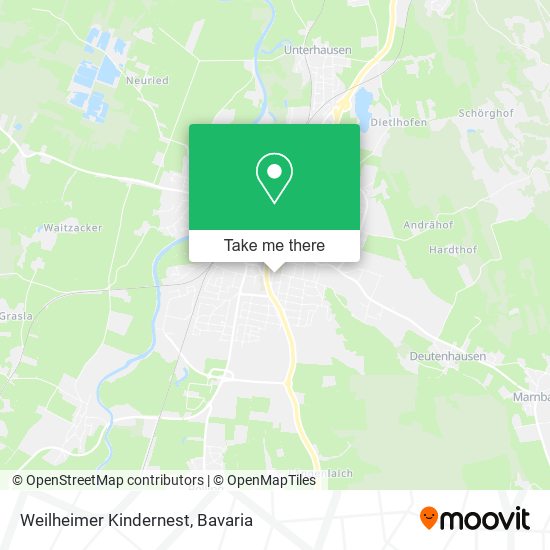 Weilheimer Kindernest map