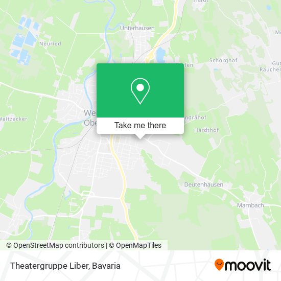 Theatergruppe Liber map